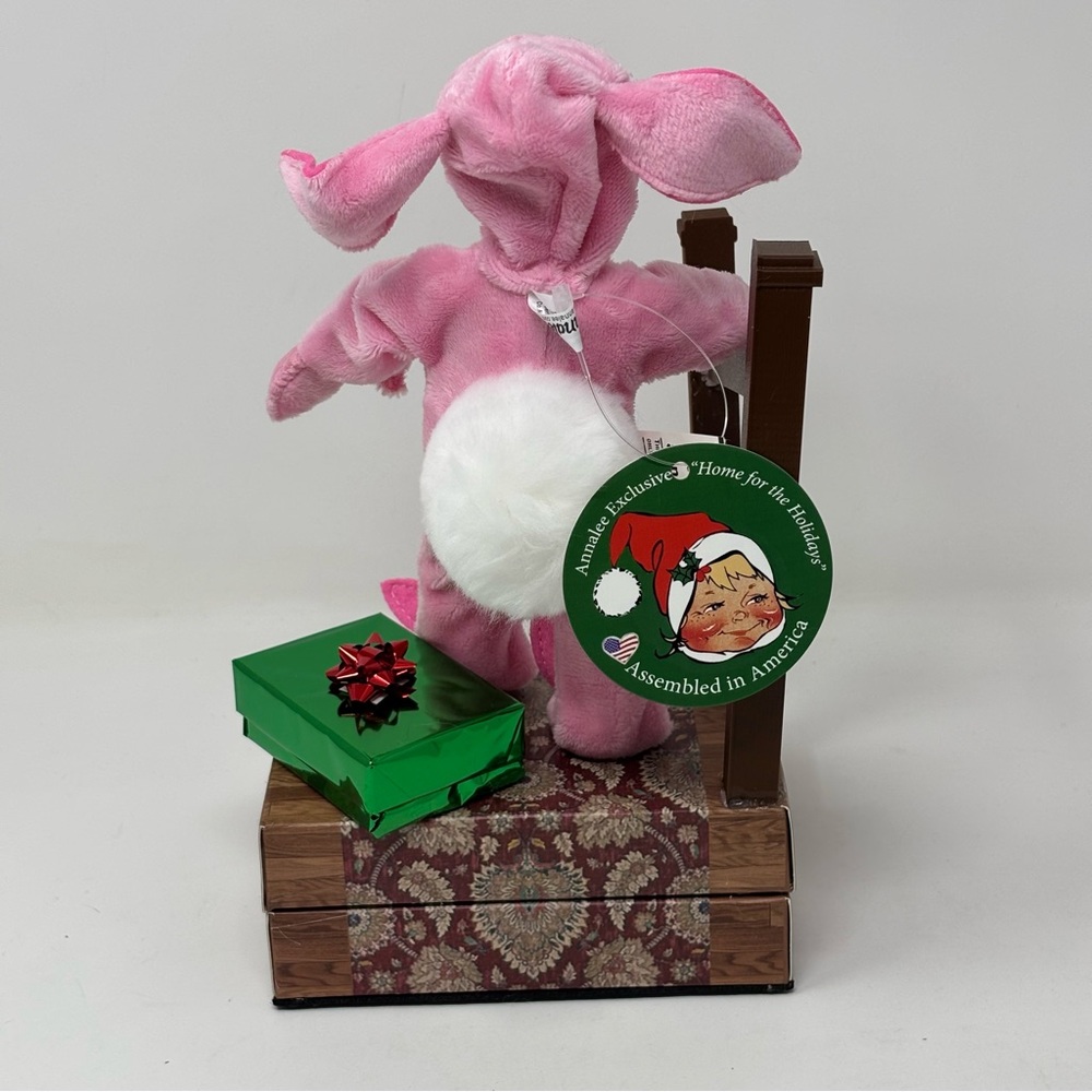 NWT 2025 ANNALEE DOLLS 10” A CHRISTMAS STORY A PINK NIGHTMARE! RALPHIE /250 - Picture 5 of 9